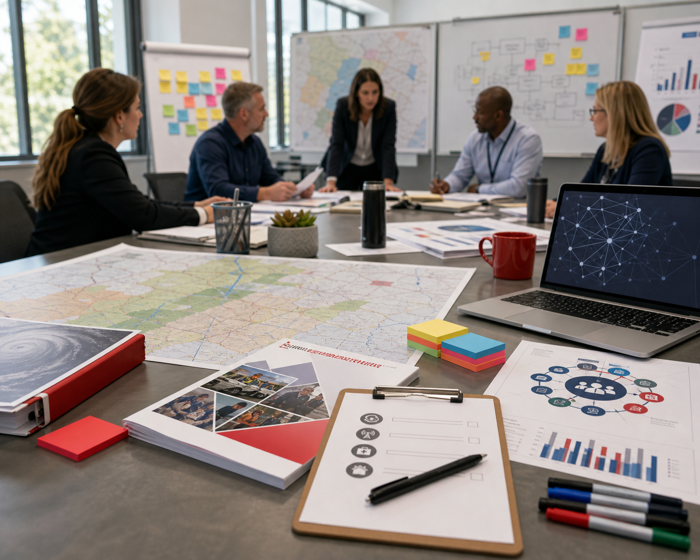 Public-sector planning, preparedness, prevention, facilitation, and AI readiness services